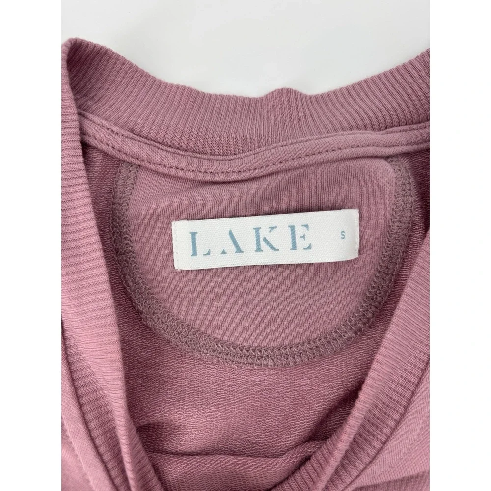 LAKE Pajama Top Long‎ Sleeve Women's Size Small Pink Loungewear